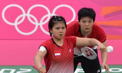 Greysia Polii (left) and Meiliana Jauhari were disqualified from the Olympics in early Augus Greysia Polii (left) and Meiliana Jauhari were disqualified from the Olympics in early Augus