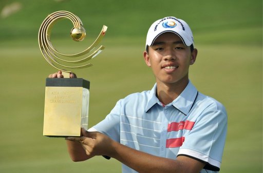 Guan Tianlang will be 14 years, five months and 17 days old when he tees off at prestigious Augusta Guan Tianlang will be 14 years, five months and 17 days old when he tees off at prestigious Augusta