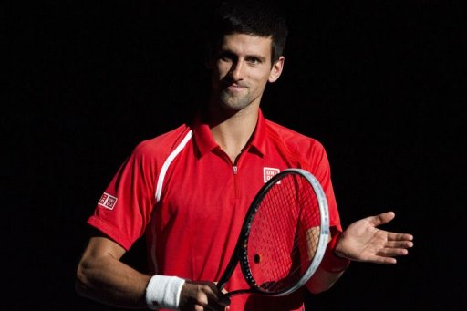 Novak Djokovic, pictured in October Novak Djokovic, pictured in October