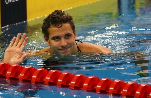 Chad le Clos, pictured in October Chad le Clos, pictured in October