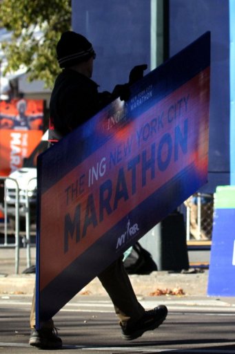 Word spread about the Run Anyway marathon on social media sites Word spread about the Run Anyway marathon on social media sites