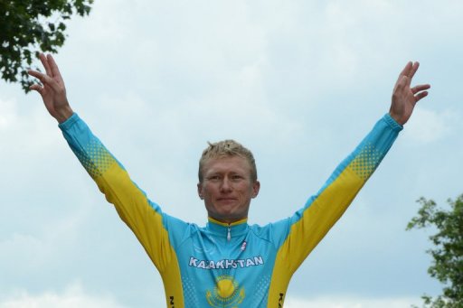Alexandre Vinokourov, pictured in July Alexandre Vinokourov, pictured in July