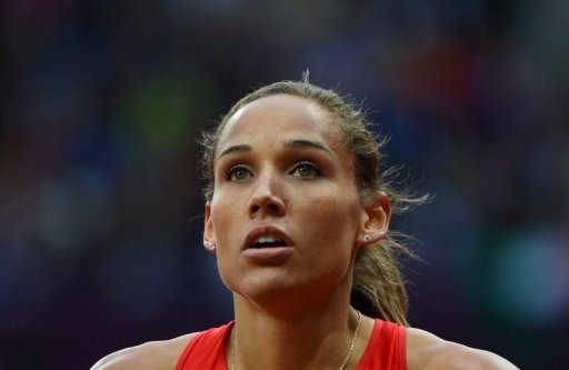 Two-time US Olympic hurdler Lolo Jones Two-time US Olympic hurdler Lolo Jones