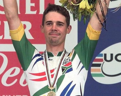 George was on the US Postal Service cycling team between 1999 and 2000, at the same time as Armstrong George was on the US Postal Service cycling team between 1999 and 2000, at the same time as Armstrong