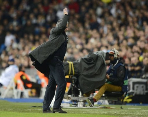 Real Madrid's coach Jose Mourinho Real Madrid's coach Jose Mourinho