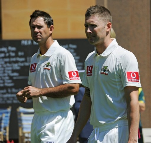 Michael Clarke said former skipper Ricky Ponting (L) was fit to play after being troubled by hamstring soreness. Michael Clarke said former skipper Ricky Ponting (L) was fit to play after being troubled by hamstring soreness.