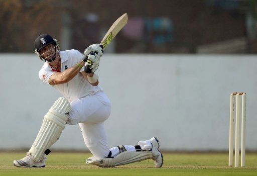 Pietersen hit 110 off 94 balls as the tourists piled up a massive 408-3 Pietersen hit 110 off 94 balls as the tourists piled up a massive 408-3