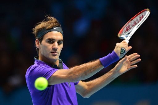 Federer ground out a 6-4, 7-6 (7/5) win over Ferrer at London's O2 Arena Federer ground out a 6-4, 7-6 (7/5) win over Ferrer at London's O2 Arena
