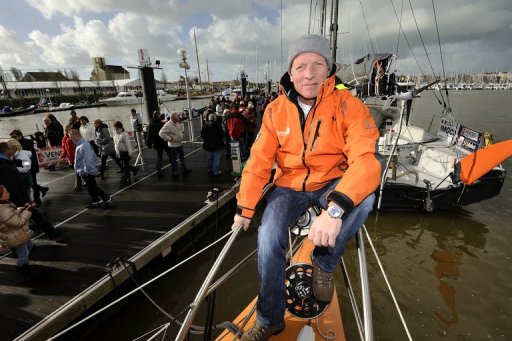 Mike Golding, a former firefighter, is tackling his fourth Vendee, with his best result a third place finish in 2005 Mike Golding, a former firefighter, is tackling his fourth Vendee, with his best result a third place finish in 2005