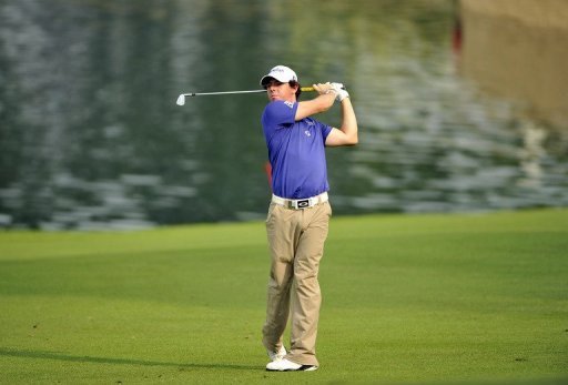 Rory McIlroy shot his second successive round of 70, leaving him seven shots back from the leader Rory McIlroy shot his second successive round of 70, leaving him seven shots back from the leader