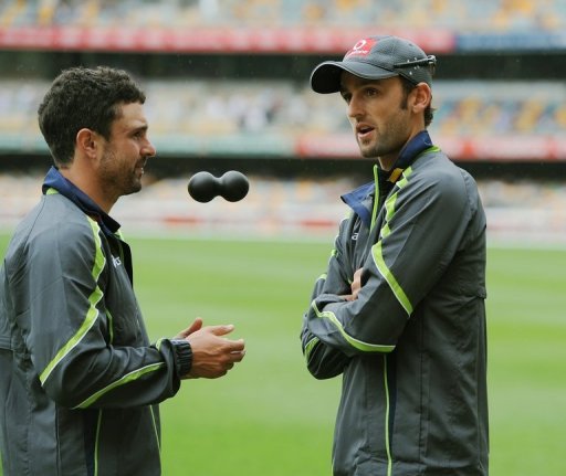It was the first time in 29 years that a full day's play had been rained off at the Gabba since 1983 It was the first time in 29 years that a full day's play had been rained off at the Gabba since 1983