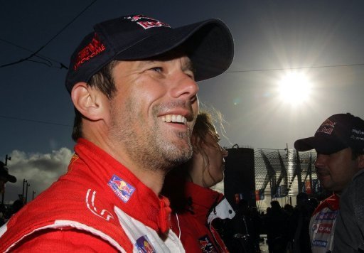 File picture of France's Sebastien Loeb in New Zeland in June File picture of France's Sebastien Loeb in New Zeland in June