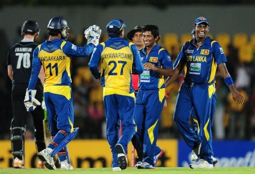 Sri Lanka restricted New Zealand to 131-8 on Saturday Sri Lanka restricted New Zealand to 131-8 on Saturday