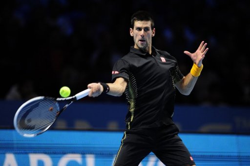 Djokovic will play defending champion Roger Federer or third seed Andy Murray Djokovic will play defending champion Roger Federer or third seed Andy Murray