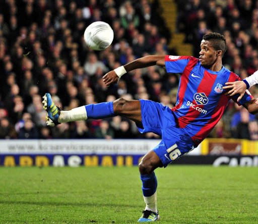 Crystal Palace's Wilfried Zaha, pictured in January Crystal Palace's Wilfried Zaha, pictured in January