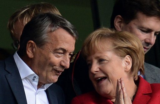 Wolfgang Niersbach (left) says the German Football Federation is Wolfgang Niersbach (left) says the German Football Federation is