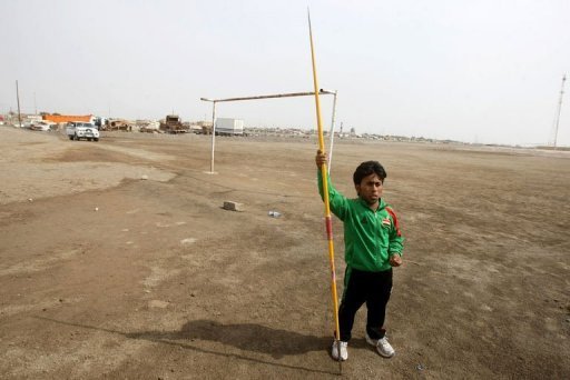 Ahmed Naas, who suffers from dwarfism, set a world record in the F40 category after hurling his javelin 43.27 metres Ahmed Naas, who suffers from dwarfism, set a world record in the F40 category after hurling his javelin 43.27 metres