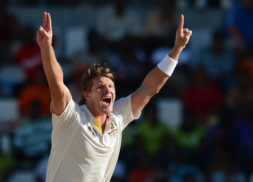 Shane Watson missed the first Gabba Test with a calf injury Shane Watson missed the first Gabba Test with a calf injury