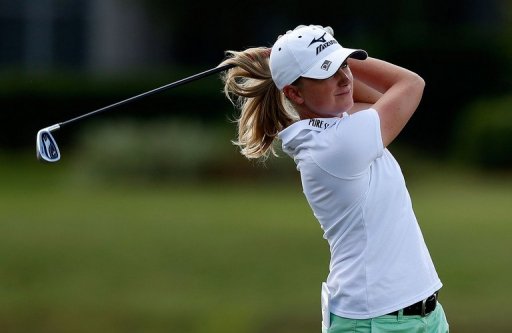 Newly-crowned player of the year Stacy Lewis Newly-crowned player of the year Stacy Lewis
