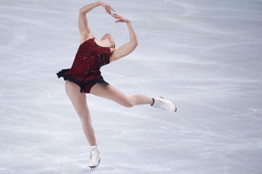 American Ashley Wagner performs in her ladies short program American Ashley Wagner performs in her ladies short program