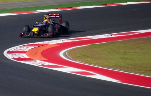 Mark Webber from Australia of Team Red Bull Racing enters turn 9 Mark Webber from Australia of Team Red Bull Racing enters turn 9