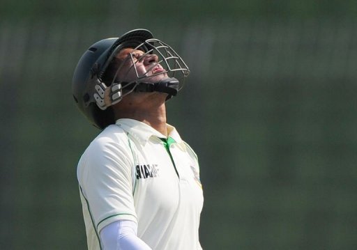Bangladesh captain Mushfiqur Rahim leaves the field after being dismissed Bangladesh captain Mushfiqur Rahim leaves the field after being dismissed