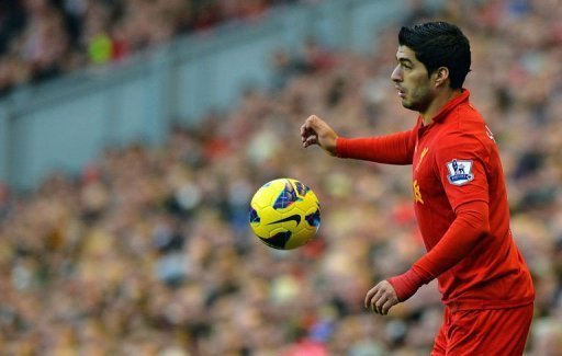 Liverpool's striker Luis Suarez Liverpool's striker Luis Suarez