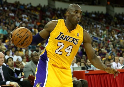 Kobe Bryant finished with 22 points, 11 rebounds and 11 assists for the Los Angeles Lakers Kobe Bryant finished with 22 points, 11 rebounds and 11 assists for the Los Angeles Lakers