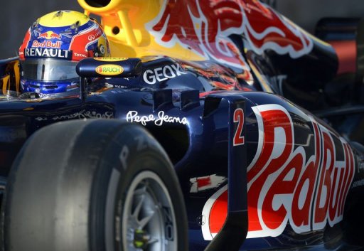 Mark Webber, pictured on November 17 Mark Webber, pictured on November 17