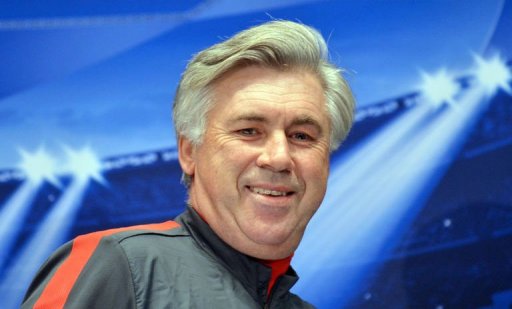 Paris Saint-Germain coach Carlo Ancelotti Paris Saint-Germain coach Carlo Ancelotti