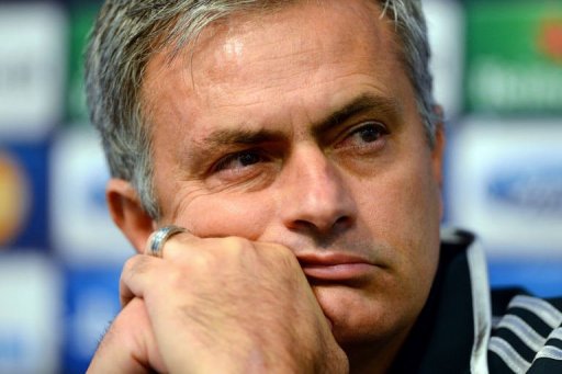 Real Madrid manager Jose Mourinho holds a press conference at the Etihad stadium Real Madrid manager Jose Mourinho holds a press conference at the Etihad stadium