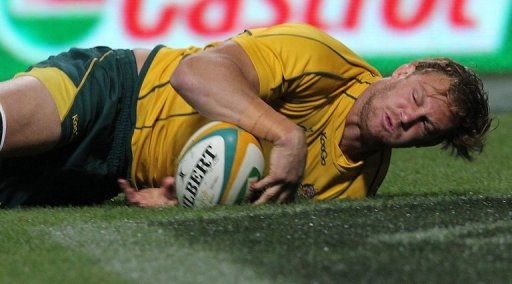Australian flanker Scott Higginbotham joined the tour after lock Rob Simmons received an eight-week ban for a tip tackle Australian flanker Scott Higginbotham joined the tour after lock Rob Simmons received an eight-week ban for a tip tackle