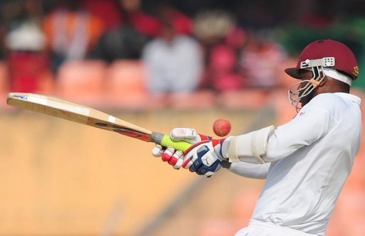 Marlon Samuels hit a fighting century Marlon Samuels hit a fighting century