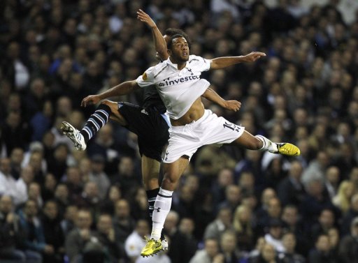 Spurs played Lazio at White Hart Lane in September Spurs played Lazio at White Hart Lane in September