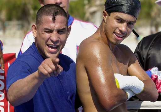 The family of Hector Camacho (left) has refused to turn off his ventilator The family of Hector Camacho (left) has refused to turn off his ventilator