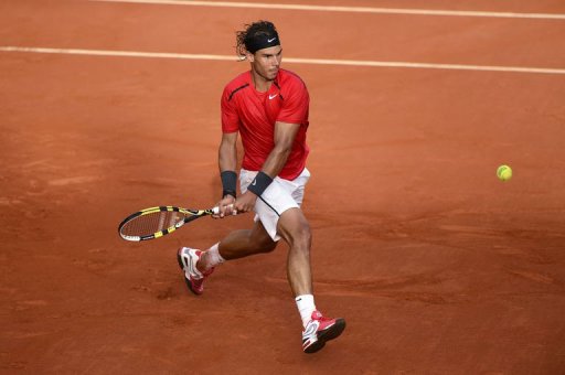 Rafael Nadal, pictured here at the French Open tennis tournament at the Roland Garros stadium in June 2012 Rafael Nadal, pictured here at the French Open tennis tournament at the Roland Garros stadium in June 2012