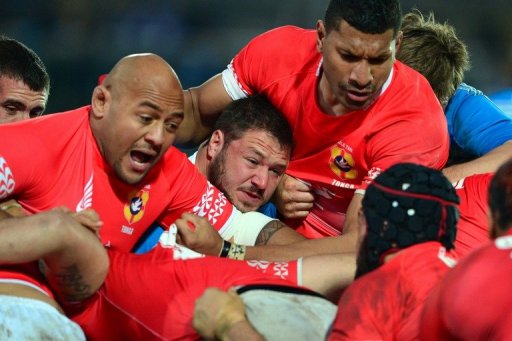 Tonga rugby union team are currently ranked No. 12 in the world Tonga rugby union team are currently ranked No. 12 in the world