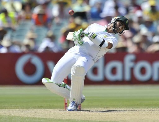 The Proteas went into the third day at 217 for two but quickly unravelled, losing three wickets in four overs The Proteas went into the third day at 217 for two but quickly unravelled, losing three wickets in four overs
