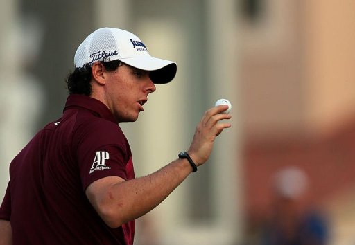 Northern Ireland's Rory McIlroy took just 31 shots to complete the back nine holes Northern Ireland's Rory McIlroy took just 31 shots to complete the back nine holes