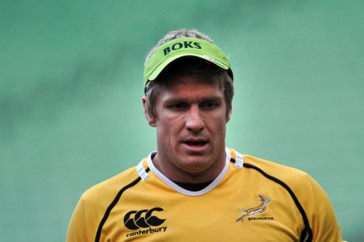 South Africa captain Jean de Villiers South Africa captain Jean de Villiers