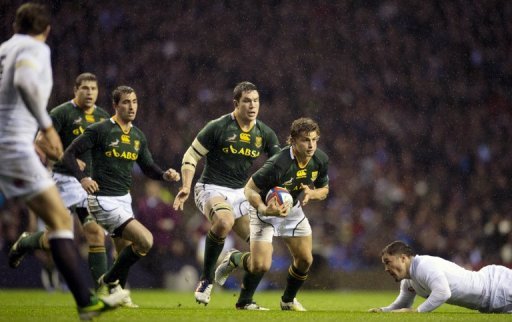 Saturday's win against England clinched the Boks' victorious tour of Europe following wins over Ireland and Scotland Saturday's win against England clinched the Boks' victorious tour of Europe following wins over Ireland and Scotland