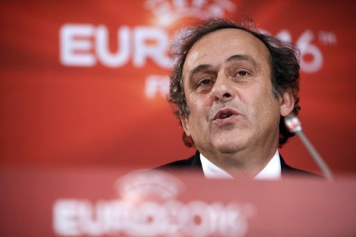 UEFA president Michel Platini UEFA president Michel Platini