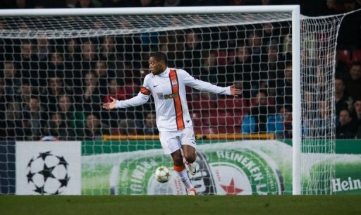Shakhtar Donetsk forward Luiz Adriano Shakhtar Donetsk forward Luiz Adriano
