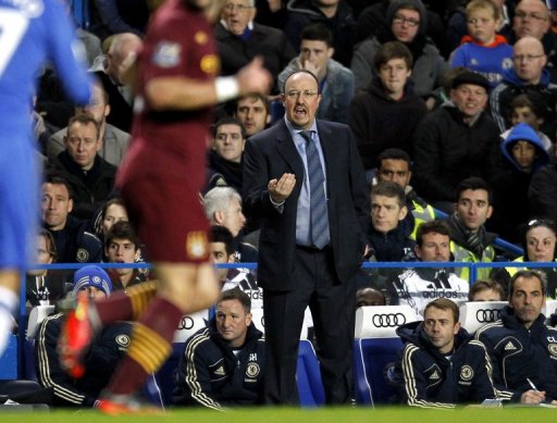 Rafael Benitez was roundly booed during Chelsea's 0-0 draw with Manchester City in his first game at the helm on Sunday Rafael Benitez was roundly booed during Chelsea's 0-0 draw with Manchester City in his first game at the helm on Sunday