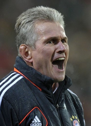 Bayern coach Jupp Heynckes saw his side take the lead after only 12 minutes when Thomas Mueller slotted home a penalty Bayern coach Jupp Heynckes saw his side take the lead after only 12 minutes when Thomas Mueller slotted home a penalty