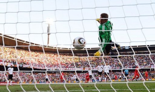 Frank Lampard saw this effort against Germany at the World Cup incorrectly ruled out Frank Lampard saw this effort against Germany at the World Cup incorrectly ruled out