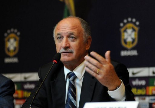 The new coach of the Brazilian football team Luiz Felipe Scolari The new coach of the Brazilian football team Luiz Felipe Scolari