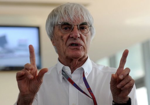 Formula One supremo Bernie Ecclestone, pictured in October Formula One supremo Bernie Ecclestone, pictured in October