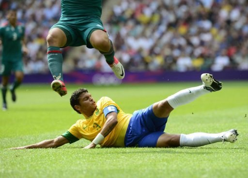 Brazil lost to Mexico in the final of the London Olympics men's football at Wembley Brazil lost to Mexico in the final of the London Olympics men's football at Wembley