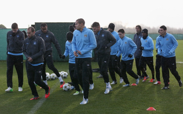 Manchester City Training